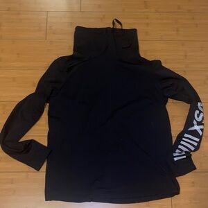 Black sweater sporty